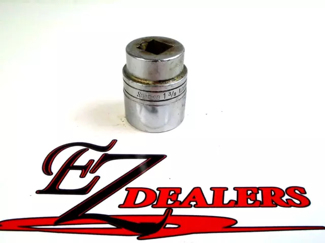 Snap-On Tools LDH-442 3/4" Drive 12-Point 1-3/8" SAE Flank Drive Shallow Socket