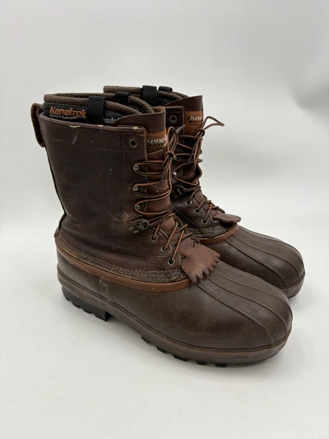 KENETREK MEN'S RANCHER 10-inch Insulated Pac Boots Thinsulate lined Sz ...