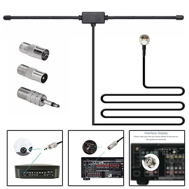 EMOS - DVB-T2 Antenne Mit Verstärker - Für Außen - Aktive Antenne Village - 0-100 Km Fernempfang