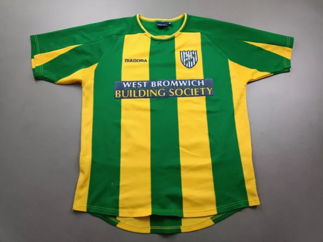 West Bromwich Albion 2003/2004 Away football shirt Small S