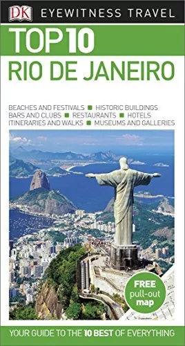 Top 10 Rio de Janeiro (DK Eyewitness Travel Guide) by DK Travel Book The Cheap