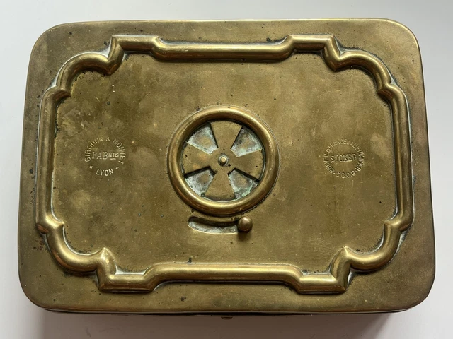 BOUILLOTE CHAUFFERETTE GIRODON MONTET Lyon Breveté SGOG France STOKER