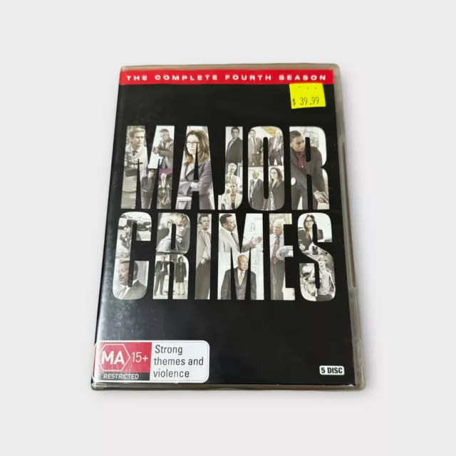 Major Crimes The Complete Fourth Season Mary McDonnell Region 4 Drama Crime