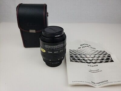 Sigma Zoom AF-e 1:3.5 ~4.5 f= 28 ~ 70 mm Multi- Coated Camera Lens