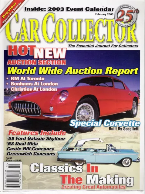 Car Collector 2003 Feb - Scaglietti Vette, Dual-Ghias