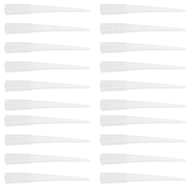 100 Pcs White Plastic Preserved Flower Clay Inserts Stem Vials