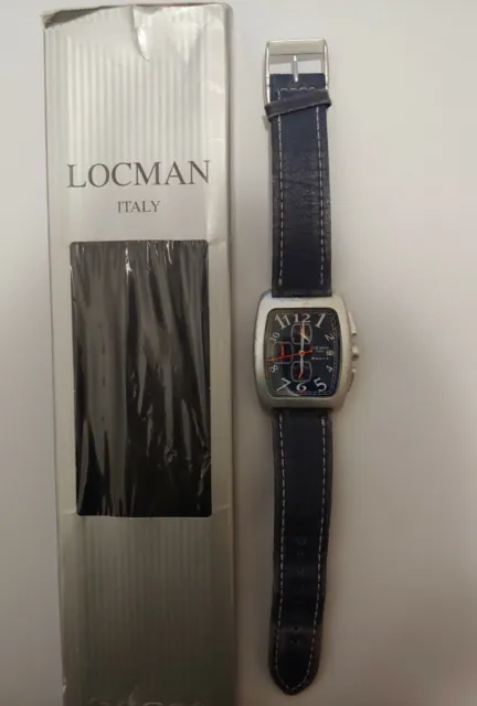 Orologio da polso LOCMAN Sport Watch Cronografo Quartz per Uomo Water Resistant