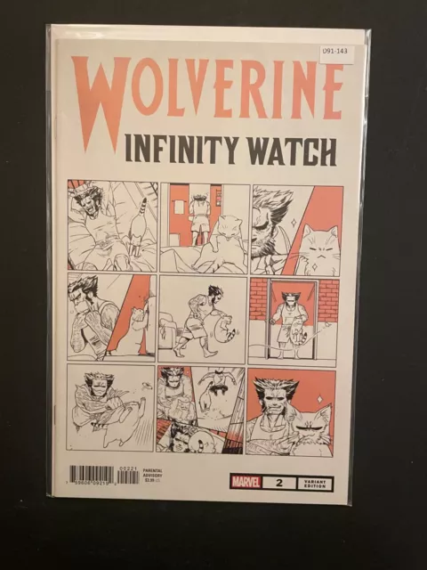 Wolverine Infinity Watch 2 Variant High Grade 9.8 Marvel Comic Book D91-143