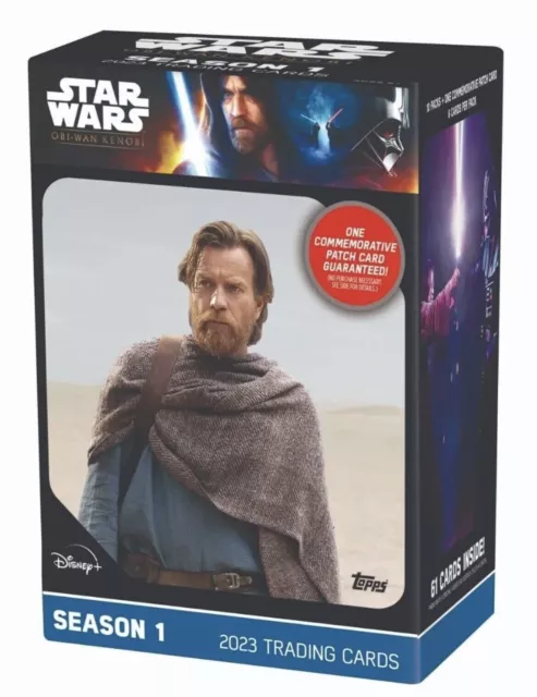 2023 Topps Star Wars Obi-Wan Kenobi Season 1 Factory Sealed Blaster Value Box