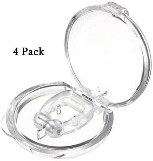 Tappanaso Anti Russamento Dispositivi Russare Naso Clip 4-Pack