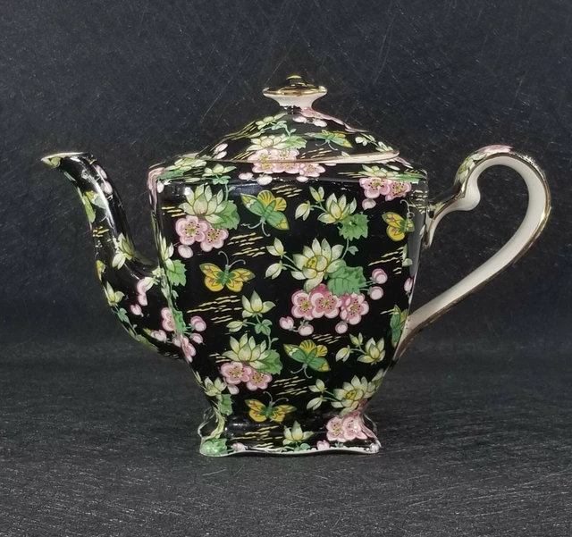 Vintage Royal Winton Grimwades Orient Chintz Teapot England