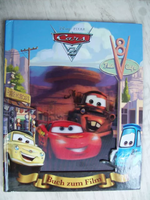 Disney Pixar Cars 2; Buch zum Film mit 3D-Bild auf dem Cover