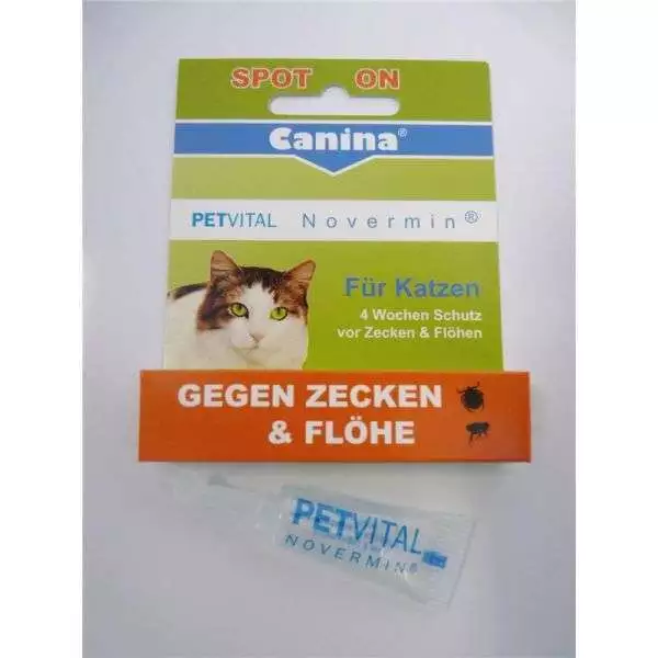 (4,895.00 EUR/Liter) Canina Pharma PETVITAL Novermin für Katzen 2ml