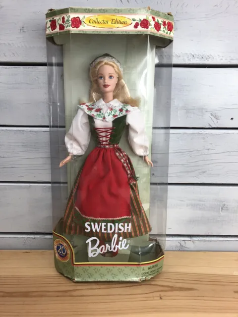 Barbie Dolls Of The World 20th Anniv Collector Ed Swedish Barbie