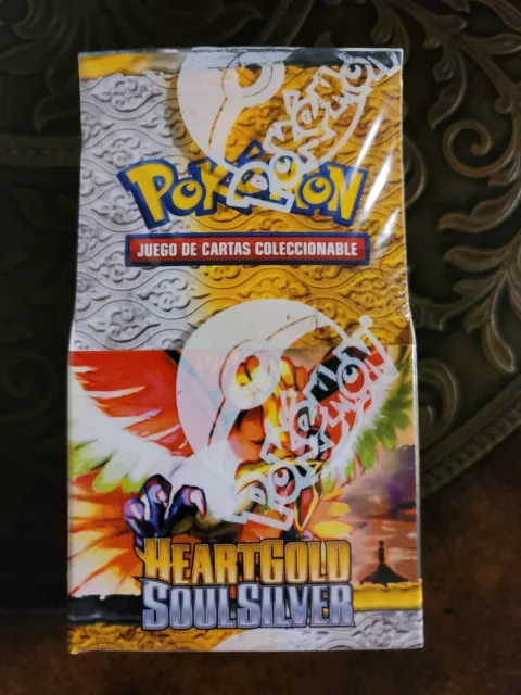Pokemon Heart Gold Soul Silver Booster Box Factory Sealed Spanish