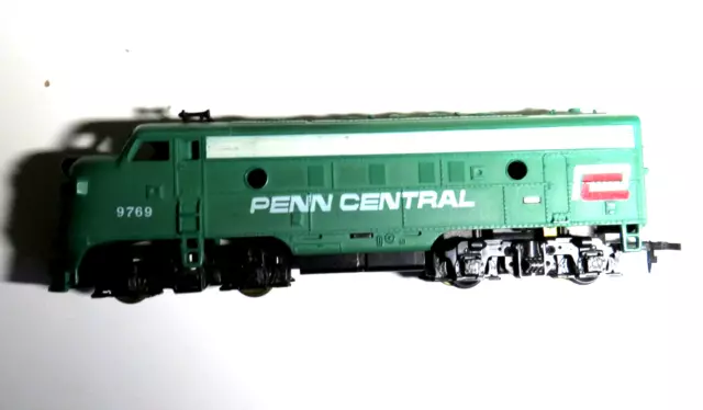 Mantua-Tyco HO Train Penn Central EMD F7A US Diesellok mit Motor Spur H0 Bastler