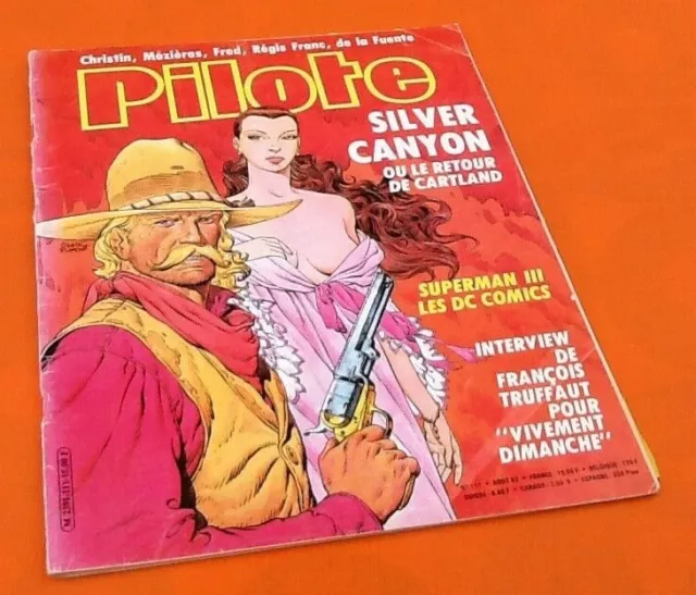 Pilote (Août 1983) N° 111  Silver Canyon  Dargaud