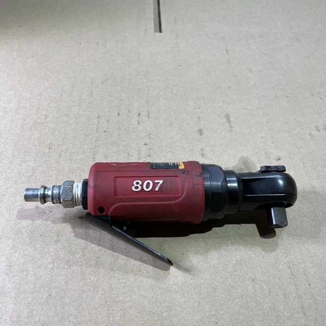 Aircat Tools 3/8" Drive 35 Ft Lb Mini Composite Palm Air Ratchet 807 4