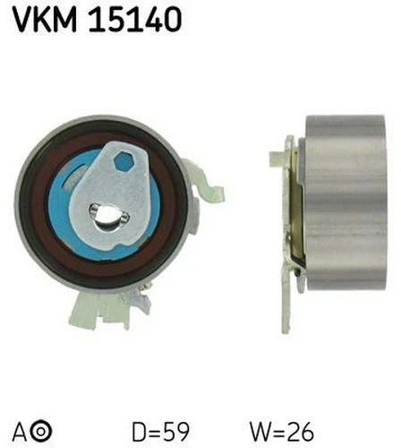 SKF Galet tendeur de courroie de distribution Poulie-tendeur VKM 15140 59mm 26mm