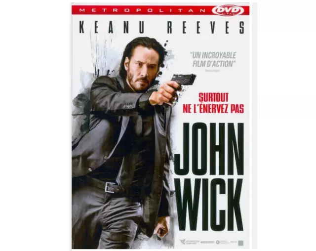 JOHN WICK- DVD - KEANU REEVES - Comme neuf/as new