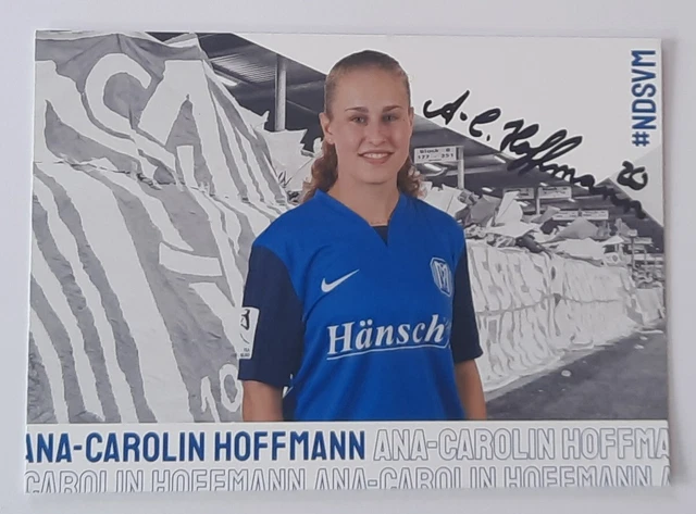 INA-CAROLIN HOFFMANN AUTOGRAMMKARTE Saison 2023/2024 SV Meppen EUR 2,99 ...