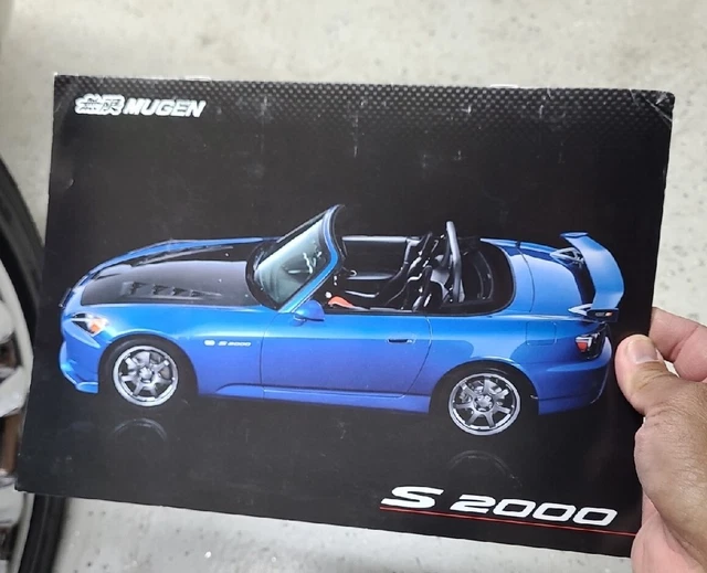 2007 Honda Mugen S2000 AP1 AP2 Brochure Ships From California Pre Owned Jdm