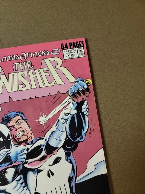 Punisher Annual #2 , VF/NM (Marvel 1989) vs. Moon Knight. 4