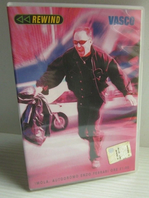 DVD Concerto di Vasco Rossi-Live Video-Rewind-Tour 1999-Autodromo Imola-Ed. Emi