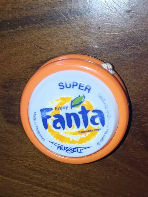Fanta Yo-Yo SUPER Russell Spinner Toy 1999 Philippines Original YoYo Coke