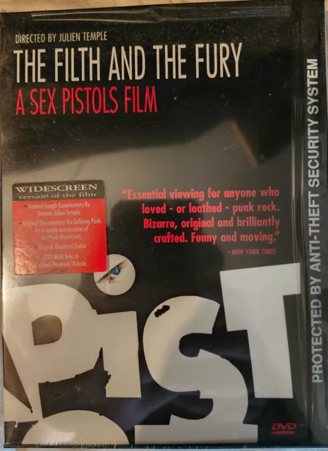 The Filth & The Fury A Sex Pistols film DVD Punk rock classic