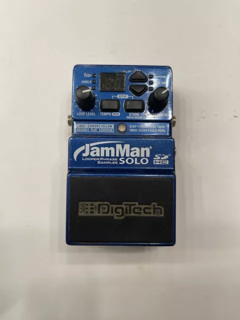 Digitech Jamman Solo Looper Phrase Sampler Loop Recorder Guitar Effect Pedal