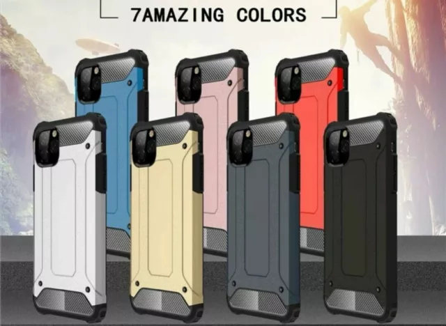 Shockproof Armor  Bumper Case For iphone 14 XR 15 PRO MAX SE 7 8 11 13 12 15 Pro