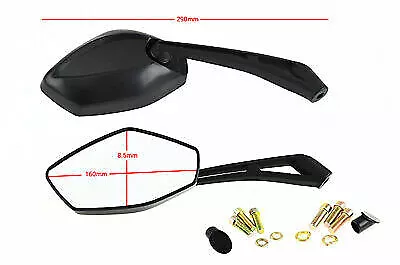 BRAND NEW A GRADE E MARKED MIRRORS FOR Suzuki SFV650 Gladius 2009 - 2014 10mm