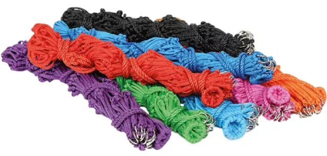 Shires 10 Pack Extra Strong Large Ringed Haynet Haylage Nets Mixed Colours 42"