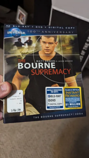 The Bourne Supremacy Blu-ray Slipcover (SLIPCOVER ONLY-NOTHING ELSE INCLUDED)