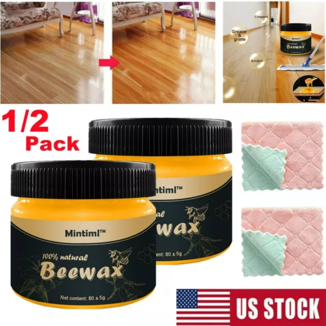 Natural Wood Seasoning Beeswax Furniture Polish Wood Polish Furniture Care US