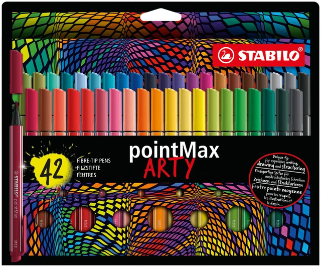 STABILO pointMax 42er Etui ARTY | Stück | In Karton | 2022 | EAN 4006381581943