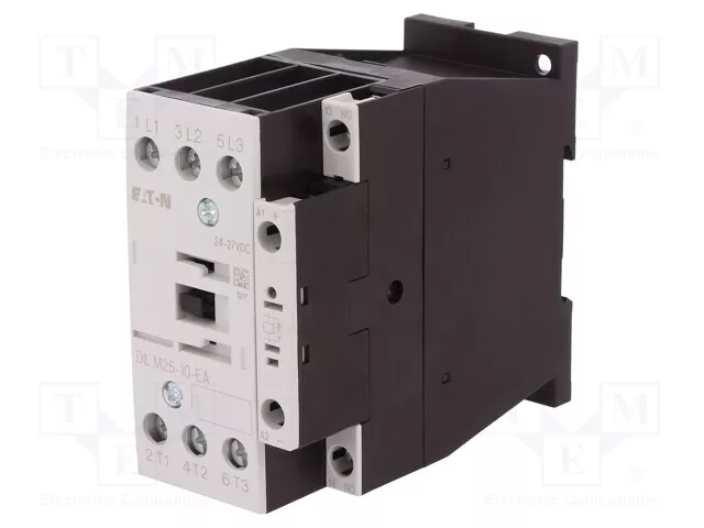 1 piece, Contactor: 3-pole DILM25-10-24DC-E /E2UK