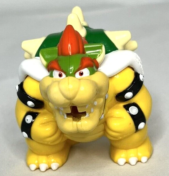 FIGURINE MCDONALD'S NINTENDO Super Mario Bros Bowser Happy Meal 2,5