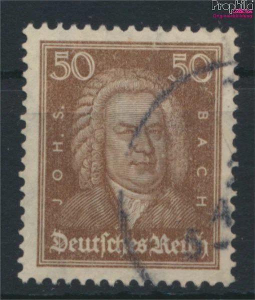 Allemand Empire 396 oblitéré 1926 Johann s. bach (9680255