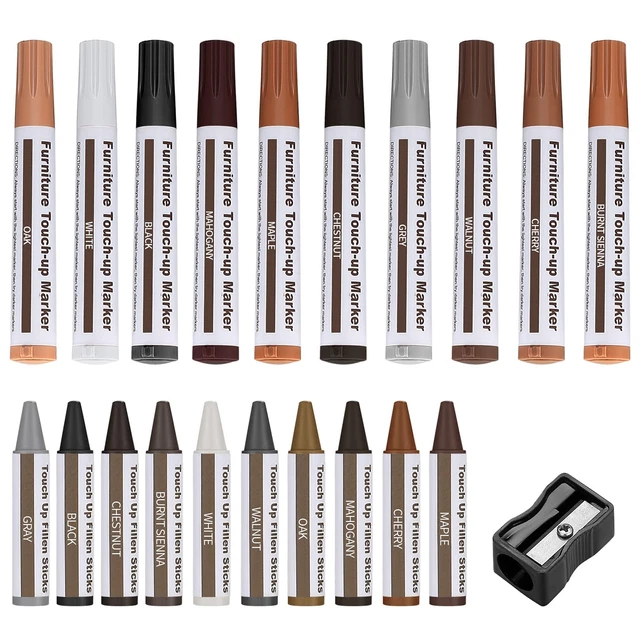 Reparaturstift Korrekturstift Stift für Möbel Holz Parkett Laminat Reparatur-Set