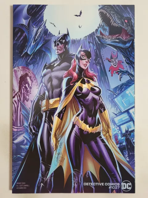 Detective Comics #1027 (Nm) 2020 Batman! Batgirl J. Scott Campbell Variant Cover