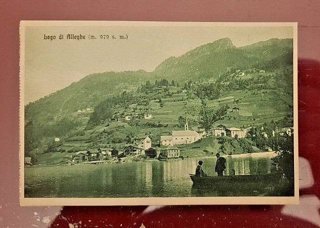 34467 CARTOLINA d'Epoca BELLUNO provincia - Lago di Alleghe