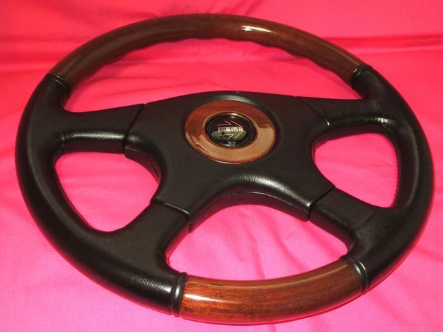 momo Olympic3 マホガニーウッド　36φ MOMO Steering Wheel OLYMPIC Wood Leather 360mm TYP MAL 36