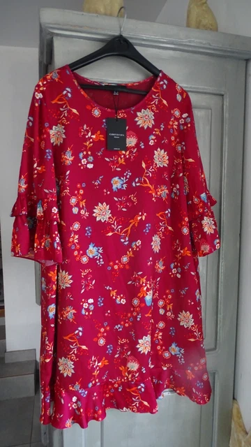 Robe Cortefiel Neuve Avec étiquette - Taille 44/46 (XL) - Motif Floral