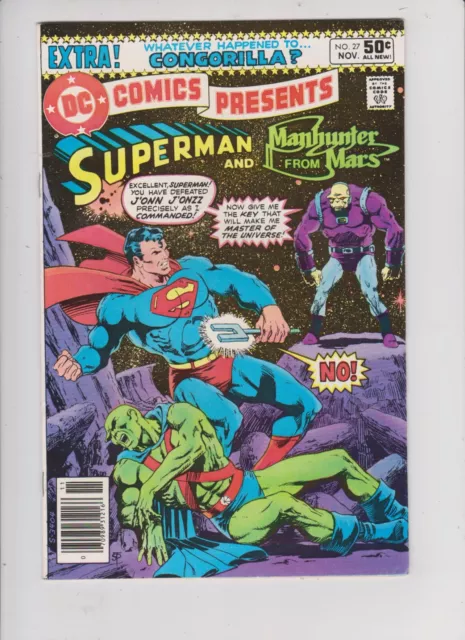 Dc Comics Presents # 27  Vf/Nm  Superman/Martian Manhunter   1St App Mongul
