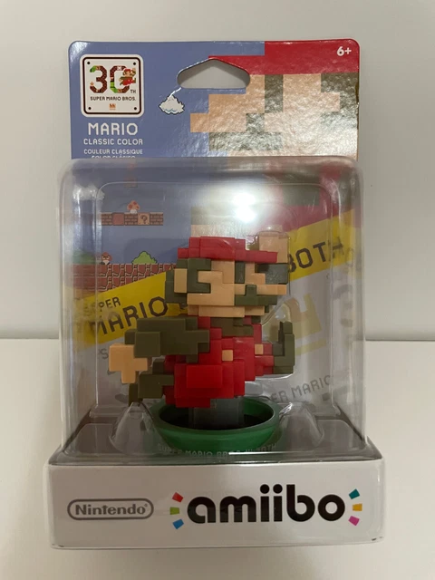NEW NINTENDO SUPER Mario Bros Classic Color 8 Bit Mario Amiibo 30th new-nintendo-super-mario-bros-classic-color-8-bit-mario-amiibo-30th