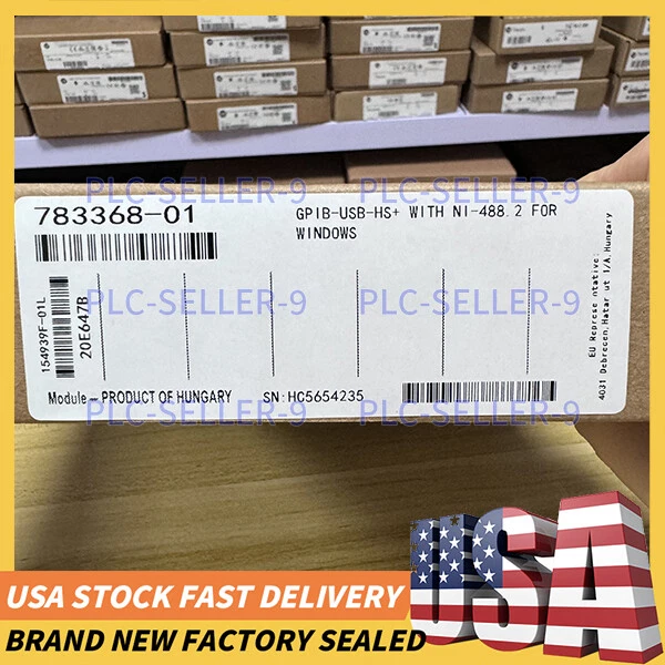 GPIB-USB-HS+ NATIONAL INSTRUMENTS IEEE 488 Controller Analyzer $416.00 ...