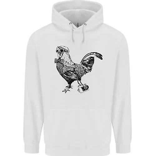 Rooster Camera Photography Photographer Childrens Kids Hoodie