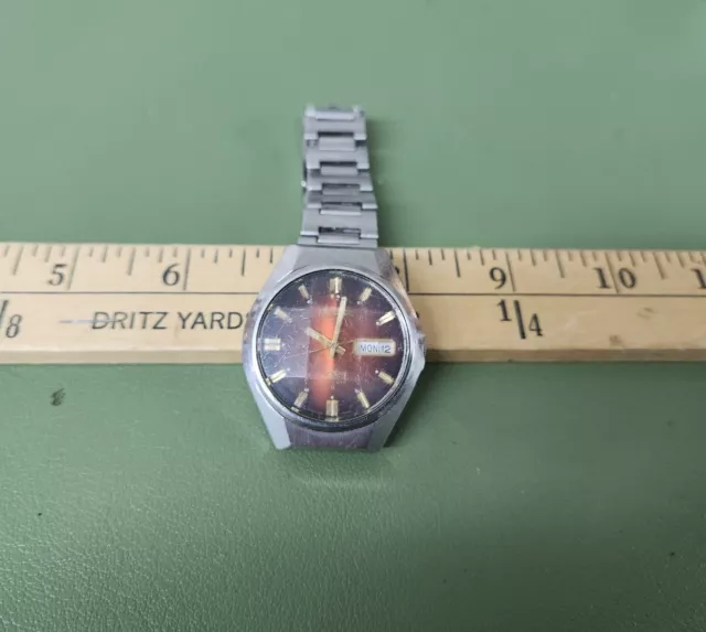 VINTAGE SEIKO AUTOMATIC DX Collectible Timepiece 17 Jewels 6106-8749 ...